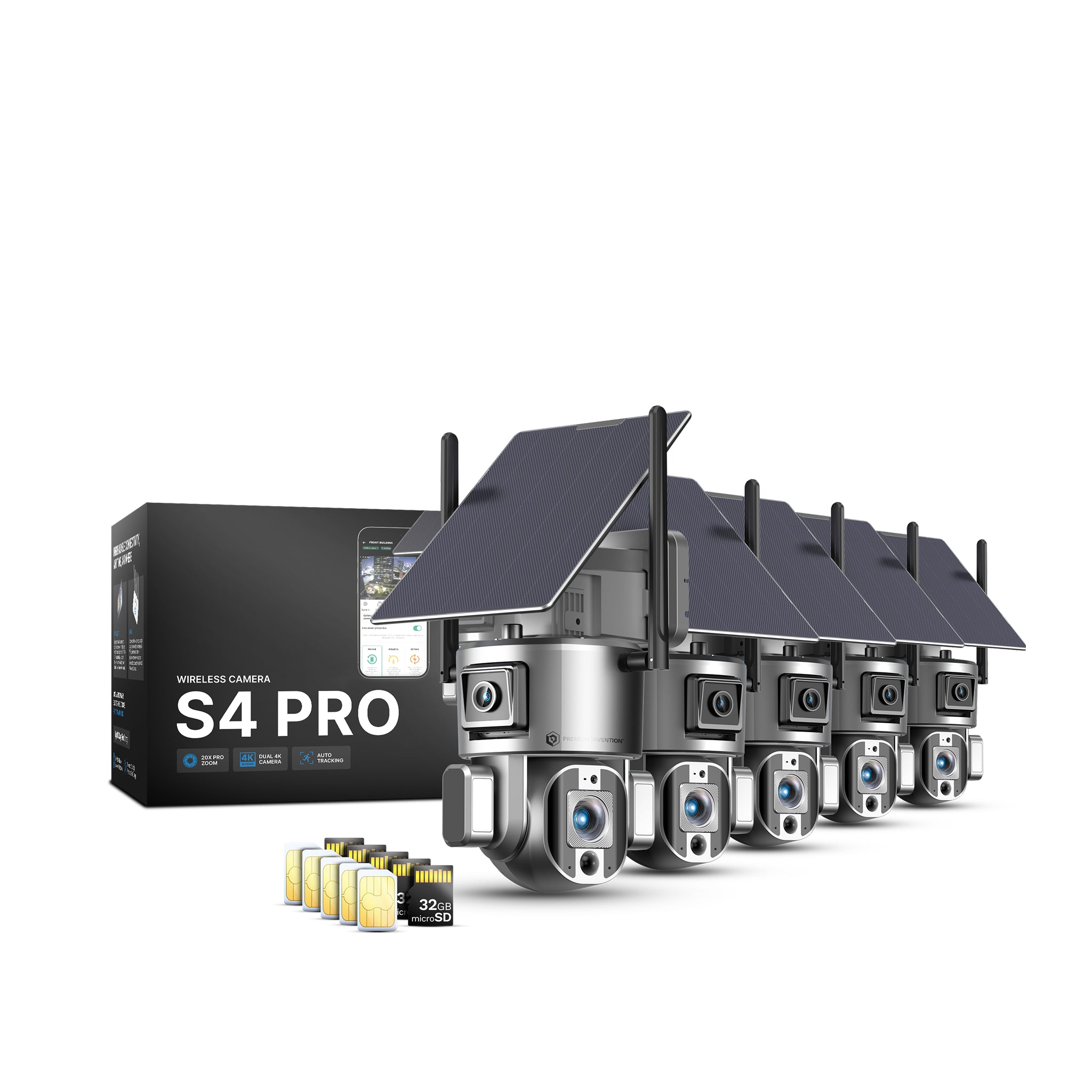 Wireless Camera S4 Pro - 4G