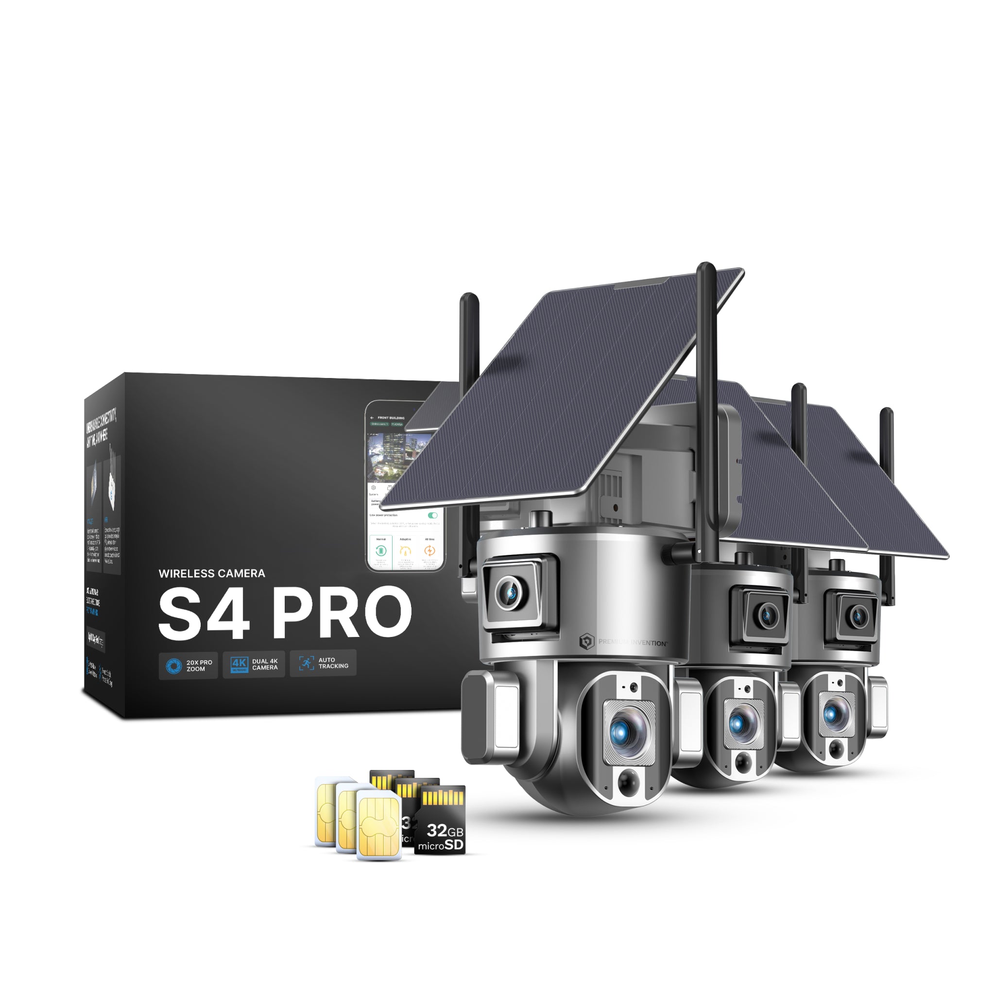 Wireless Camera S4 Pro - 4G